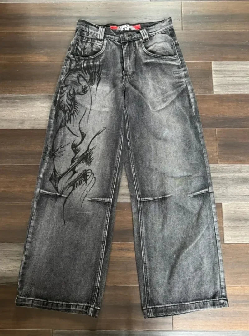 Vintage Blue Baggy Jeans