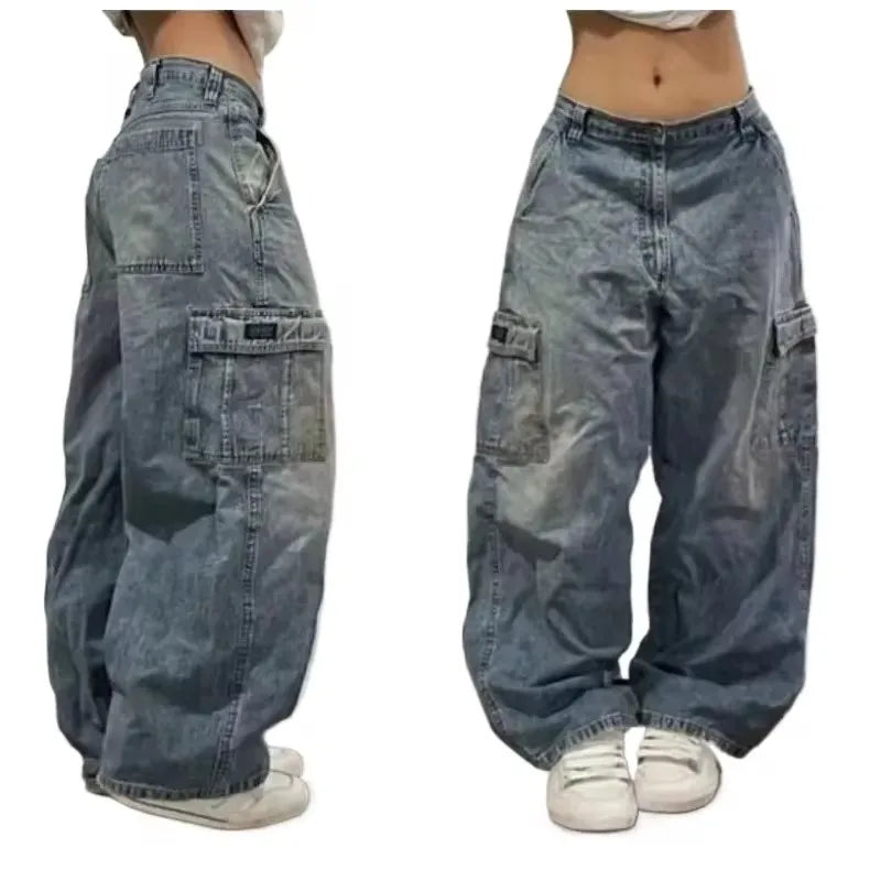 Vintage Blue Baggy Jeans