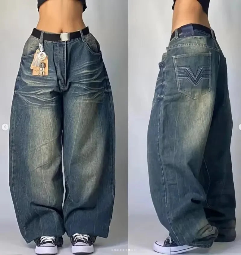 Vintage Blue Baggy Jeans